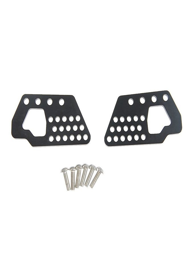 Que-T Aluminum Front and Rear Dual Damper Shock Mount for 1/10 Axial Wraith RC Truck (Black) - Image 3